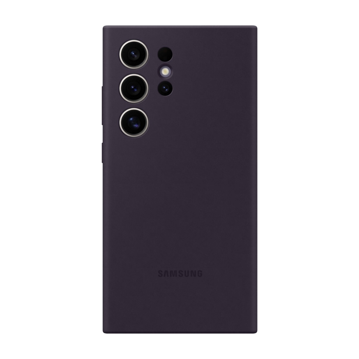 Samsung Galaxy S24 Ultra silikonfodral, mörkviolett, bild 2