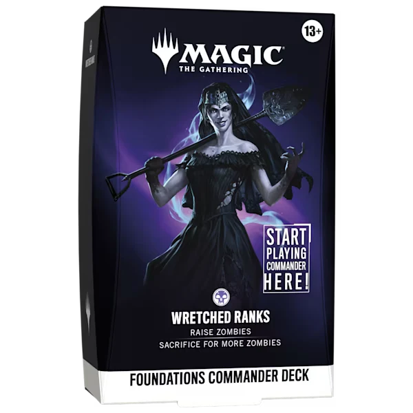 Magic The Gathering Foundations Commander Deck - Wretched Ranks