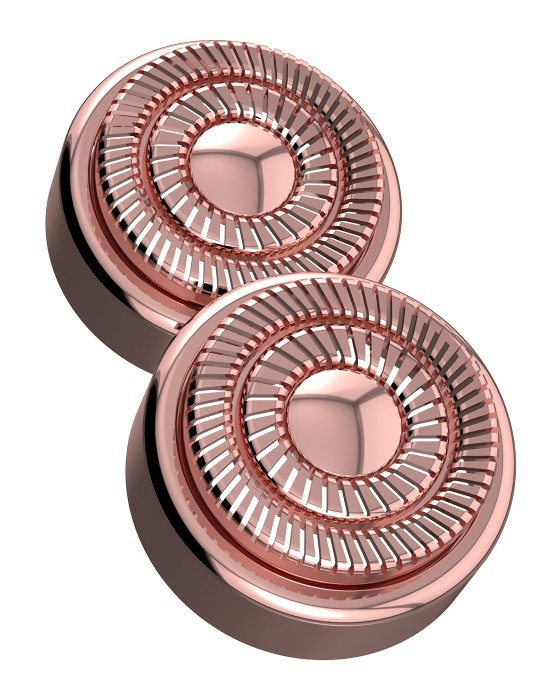 Finishing Touch Flawless Face Huvuden, 2 pack
