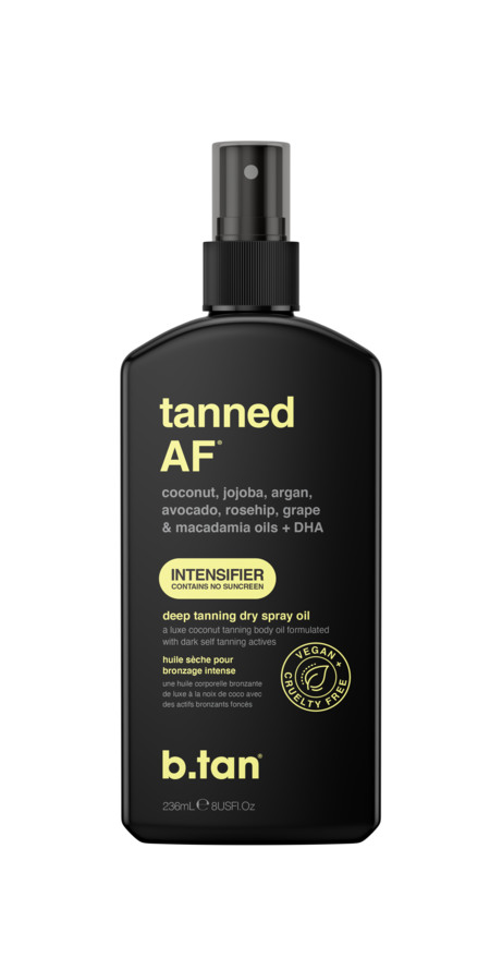 b.tan Tanned AF Intensifier Deep Tanning Dry Spray Oil 236 ml 236 ml