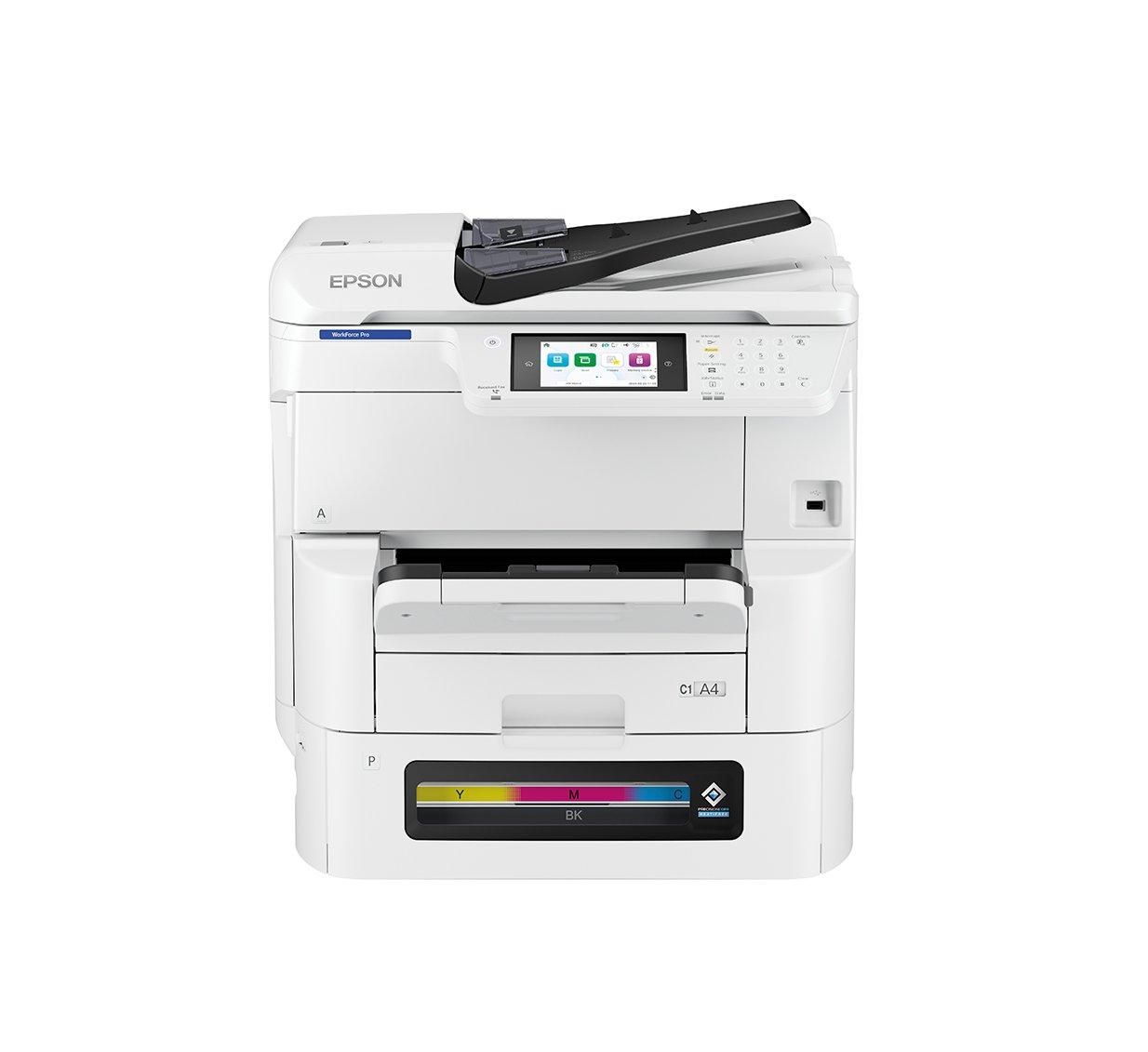Epson WorkForce Pro EM-C8100RDWF multifunktionsskrivare (vit)