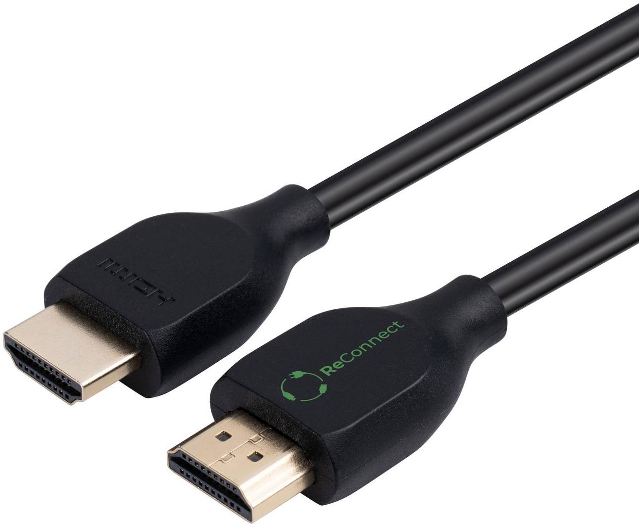 HDMI-kabel MicroConnect ReConnect, HDMI 2.0, 4K@60Hz, 10 meter - Svart, bild 3
