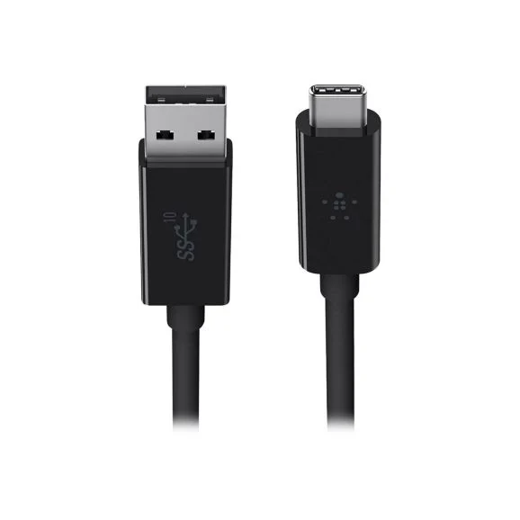 Belkin USB 3.1 kabel USB C - A 1m Svart, bild 5