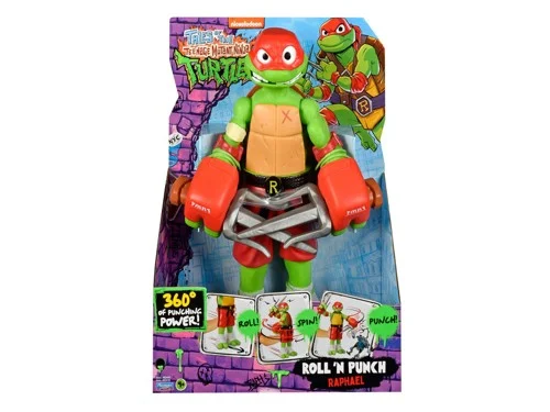 Tales of The Teenage Mutant Ninja Turtles Roll N Punch Raphael (30cm), bild 2