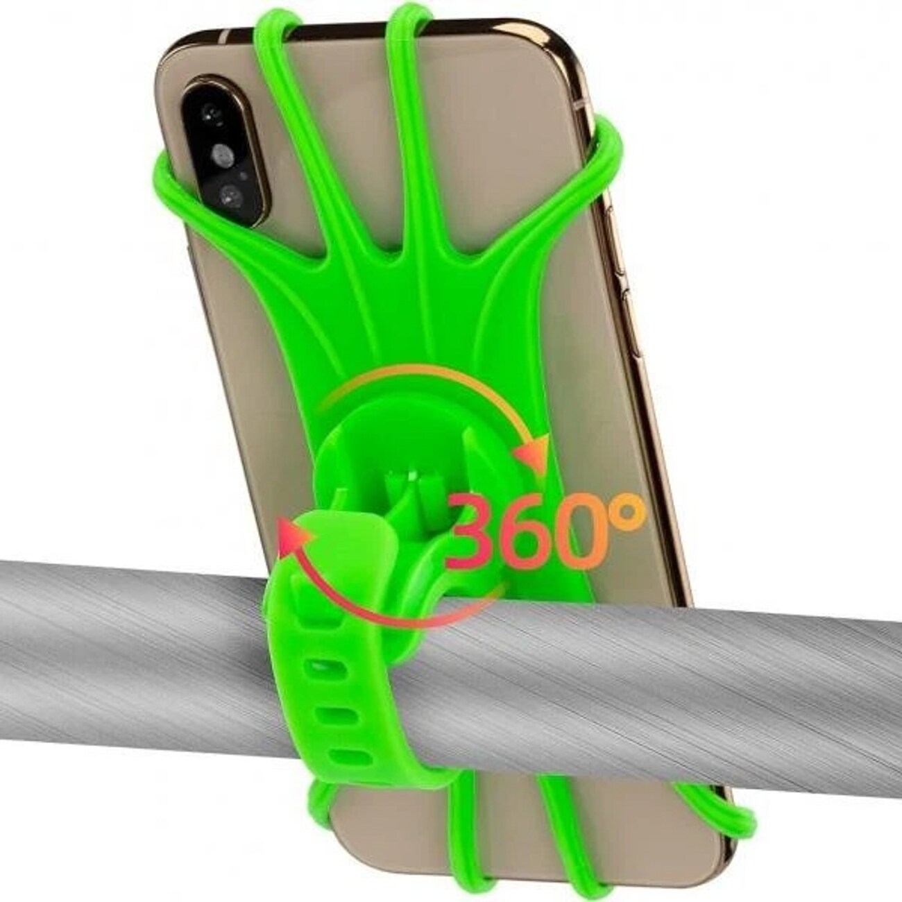 Rockbros LF436 mobilhållare för styret – grön, bild 4