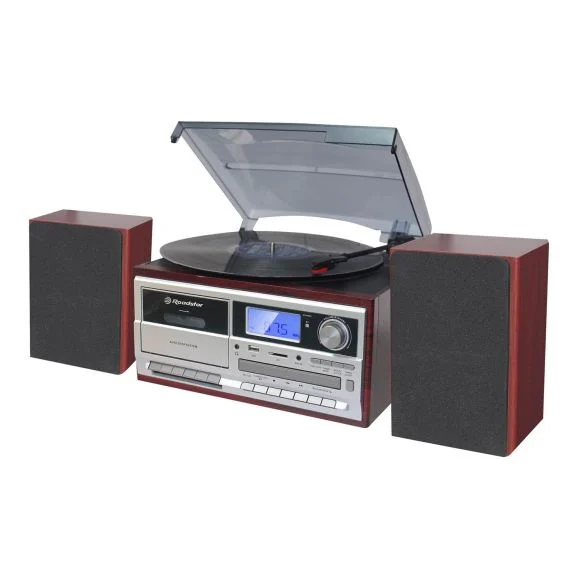 Roadstar HIF-8892EBT - Ljudsystem - 2 x 4 Watt - körsbärsträ
