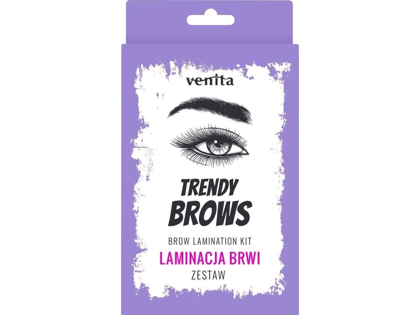Venita Eyebrow Lamination Set With Brush 3pcs + Glue + Dye + Fixative