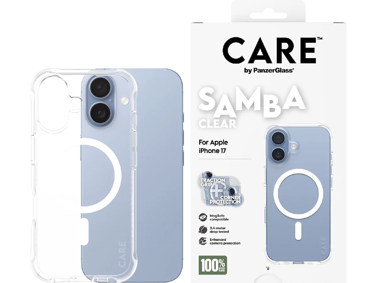 PanzerGlass CARE Fashionable Samba MagSafe - iPhone 17 - Transparent, bild 2