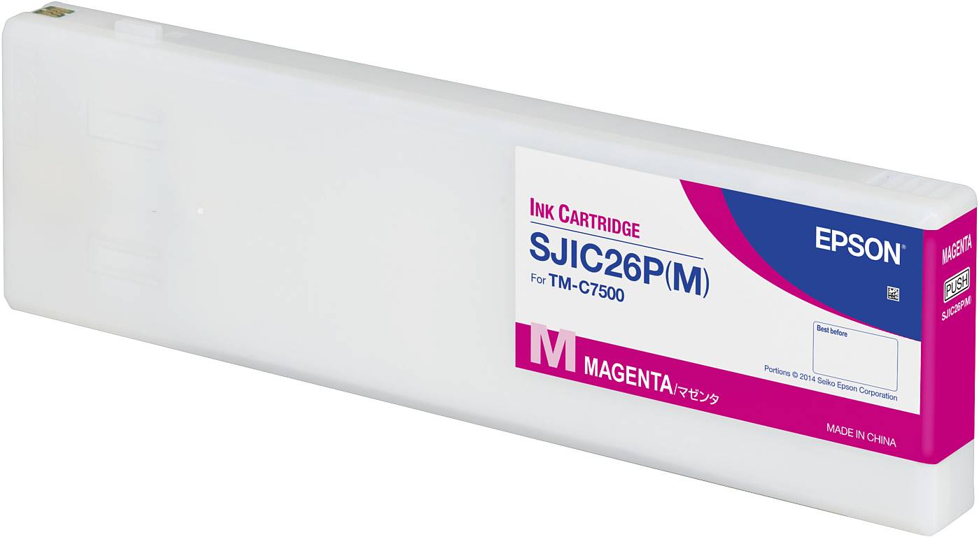 Epson SJIC26P(M) Magenta, 294,3 ml, bild 3