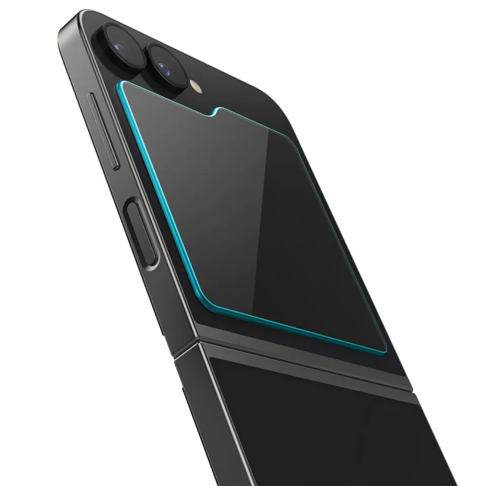 Spigen Glas.tR EZ Fit härdat glas för Samsung Galaxy Z Flip 6 - 2 st., bild 3