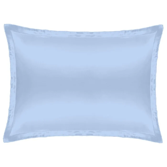 Cloud & Glow Silk Pillowcase Sky Blue