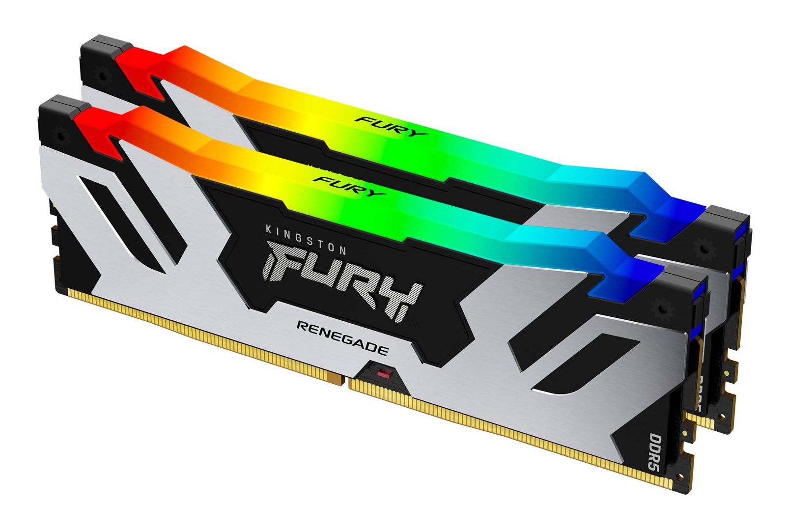 Kingston 32GB (2x16GB) DDR5 6400MHz CL32 FURY Renegade RGB Silver, bild 3