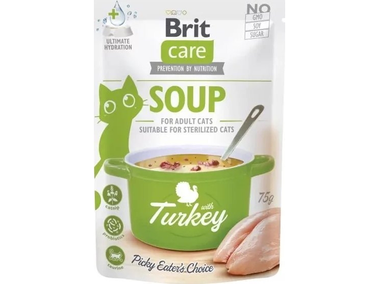 Brit Care Cat Soup med kalkun