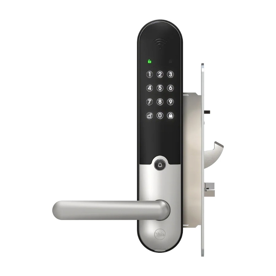 Yale Doorman L3 Flex Smart dörrlås Borstat, stål