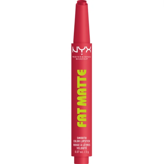 NYX PROFESSIONAL MAKEUP Fat Matte Slick Click Lip Balm 10 Flamingo Feather 10 Flamingo Feather