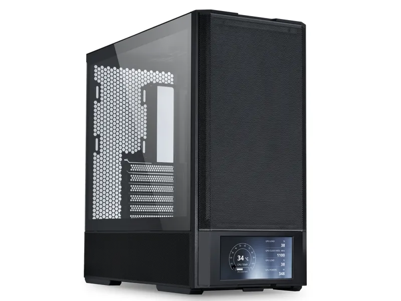 Lian Li Lancool 207 Digital - Black - Chassi - Miditower - Svart