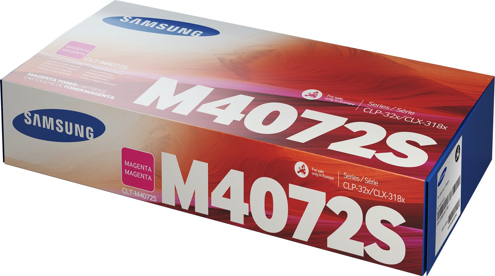 Samsung CLT-M4072S Magenta, CLP-320/CLP-325/CLX-3185, 1000 sidor, bild 2