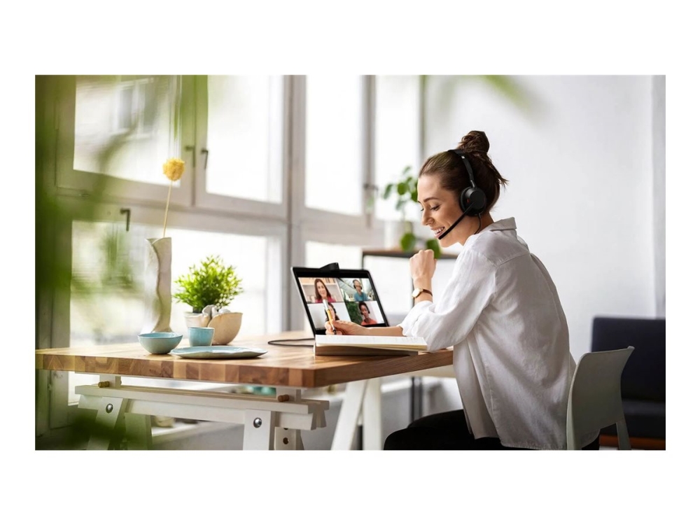 Jabra Evolve2 50 Stereo Headset, USB-A/C, svart, bild 3