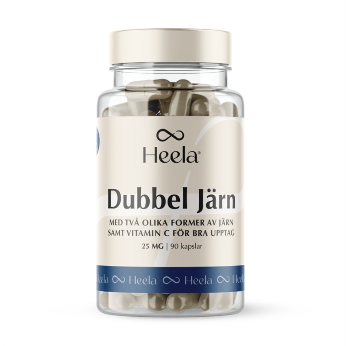 Heela Dubbel järn 90 st