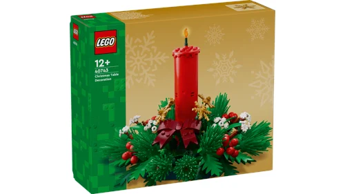 LEGO Iconic Julig bordsdekoration 40743, bild 3