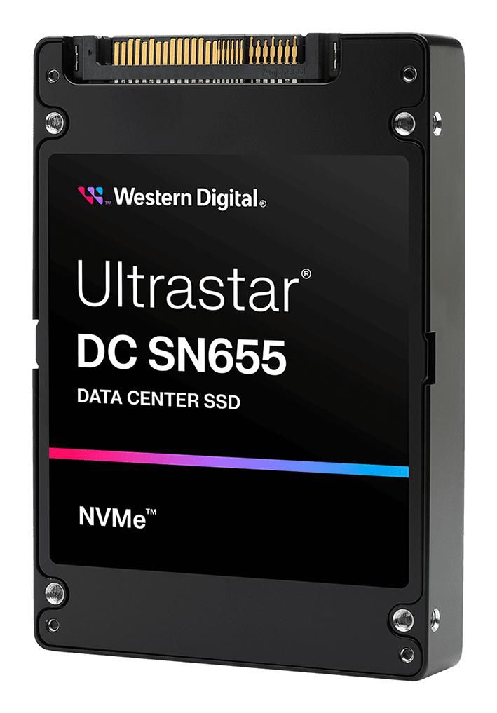 3,84 TB WD Ultrastar SN655 SSD Read Intensive, NVMe U.3 PCIe 4.0, bild 3