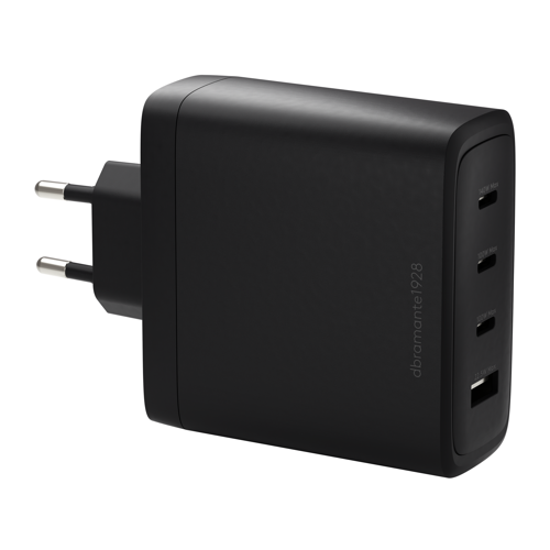 Dbramante It Eu W. Charger 3 Xus 140 W + 1 Xusb A Blk, bild 2