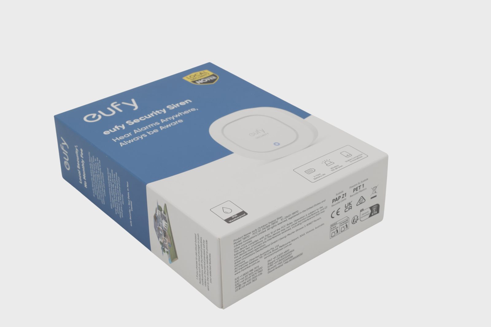 Eufy Security Siren siren (vit), bild 2