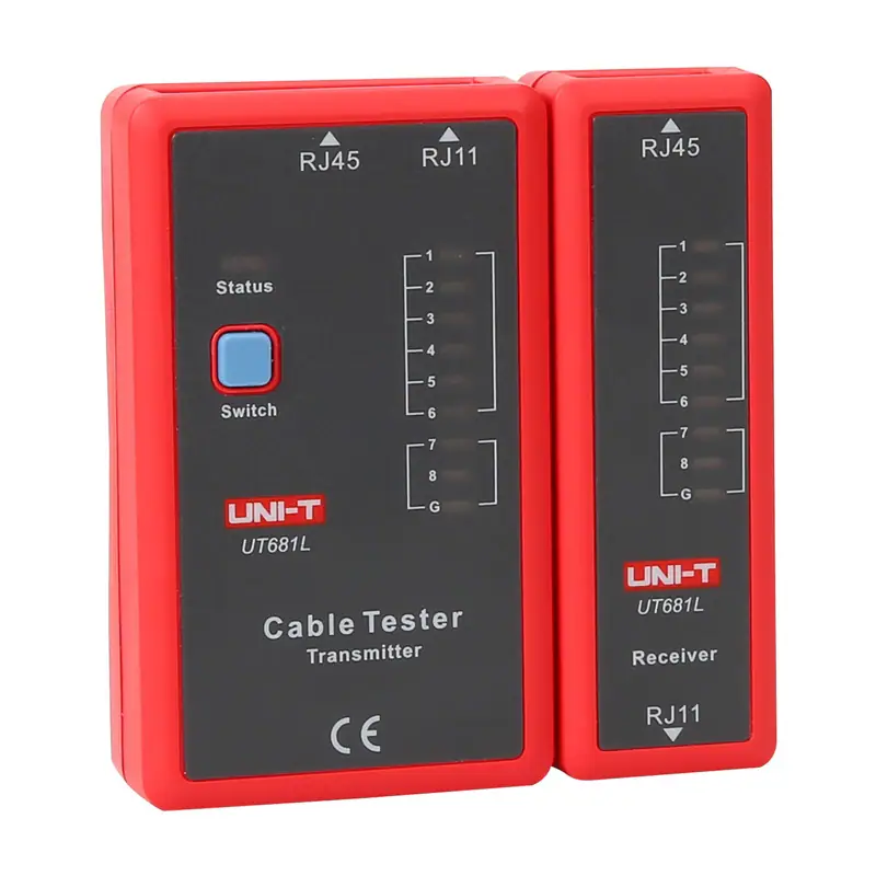 UNI-T UT681L testare för nätverkskabel, bild 2