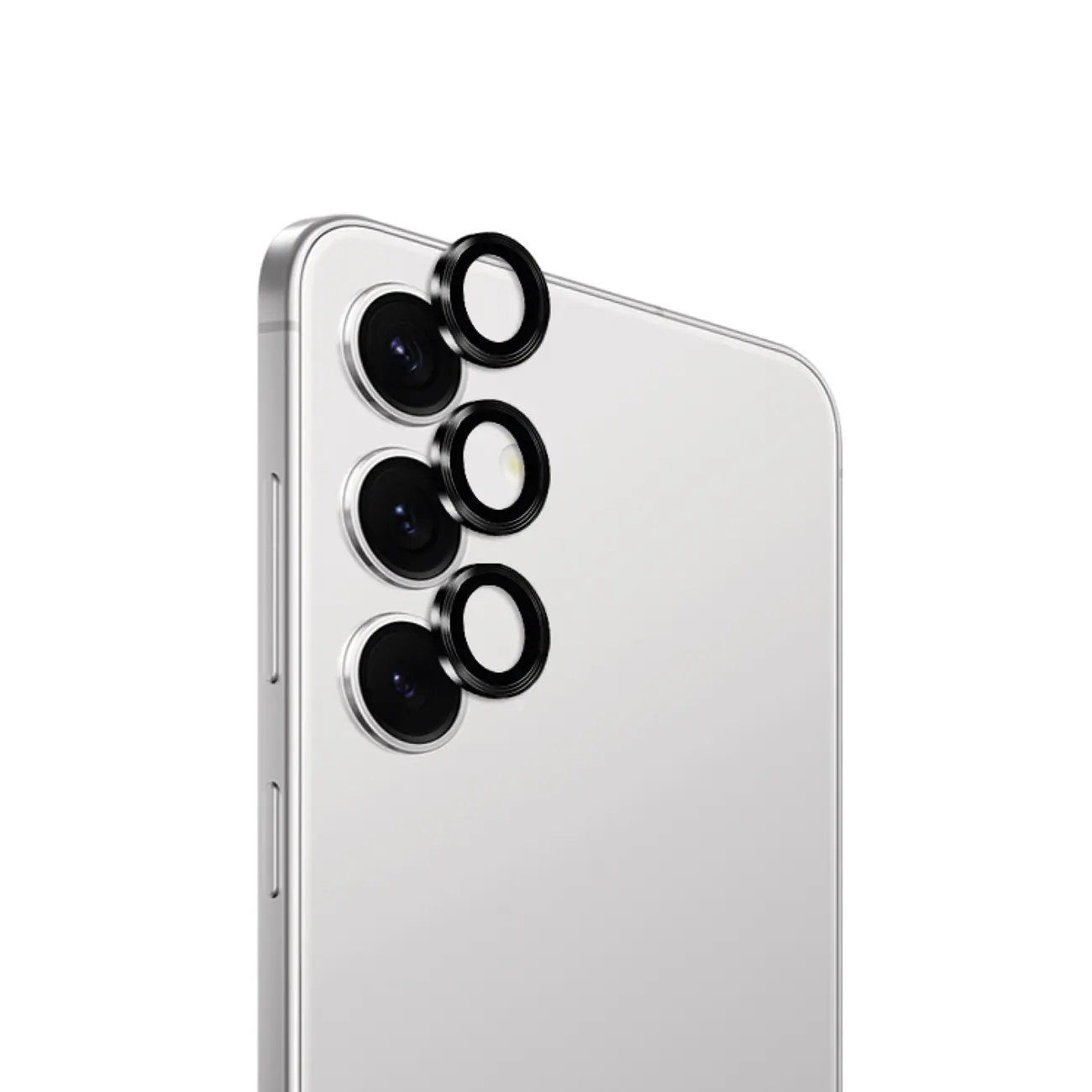 Puro härdat glas för en enda kameralins för Samsung Galaxy S25 kameralinser