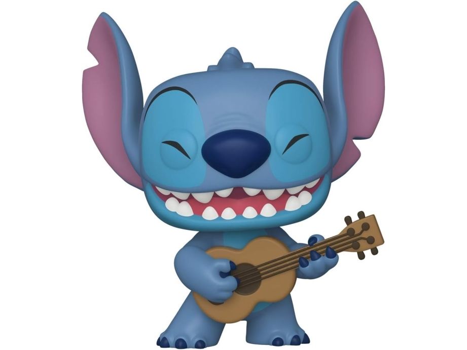 Funko! - Funko POP 10" Stitch w/Uke