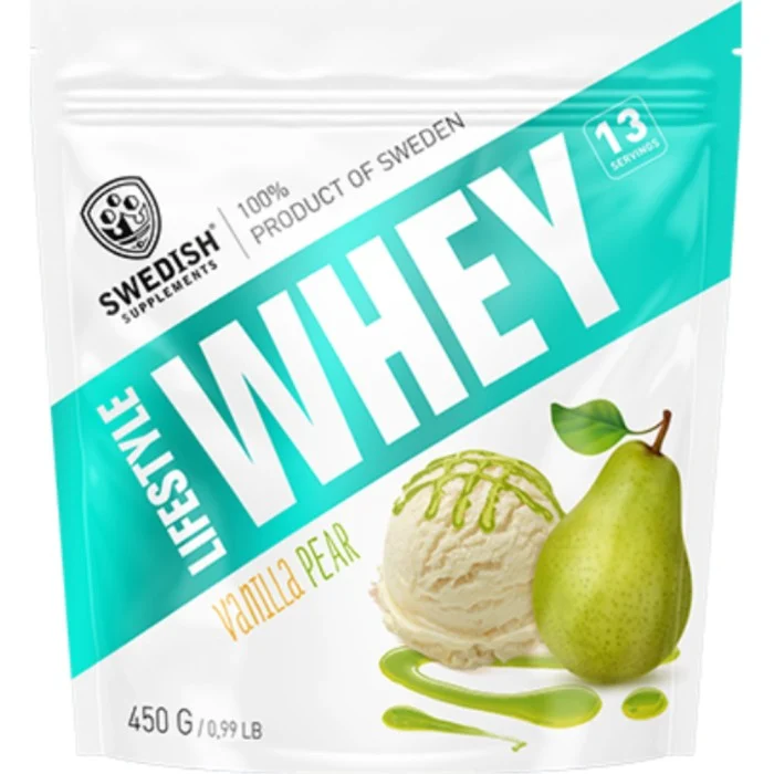 Swedish Supplements Lifestyle Whey Vanilla Pear 450 g
