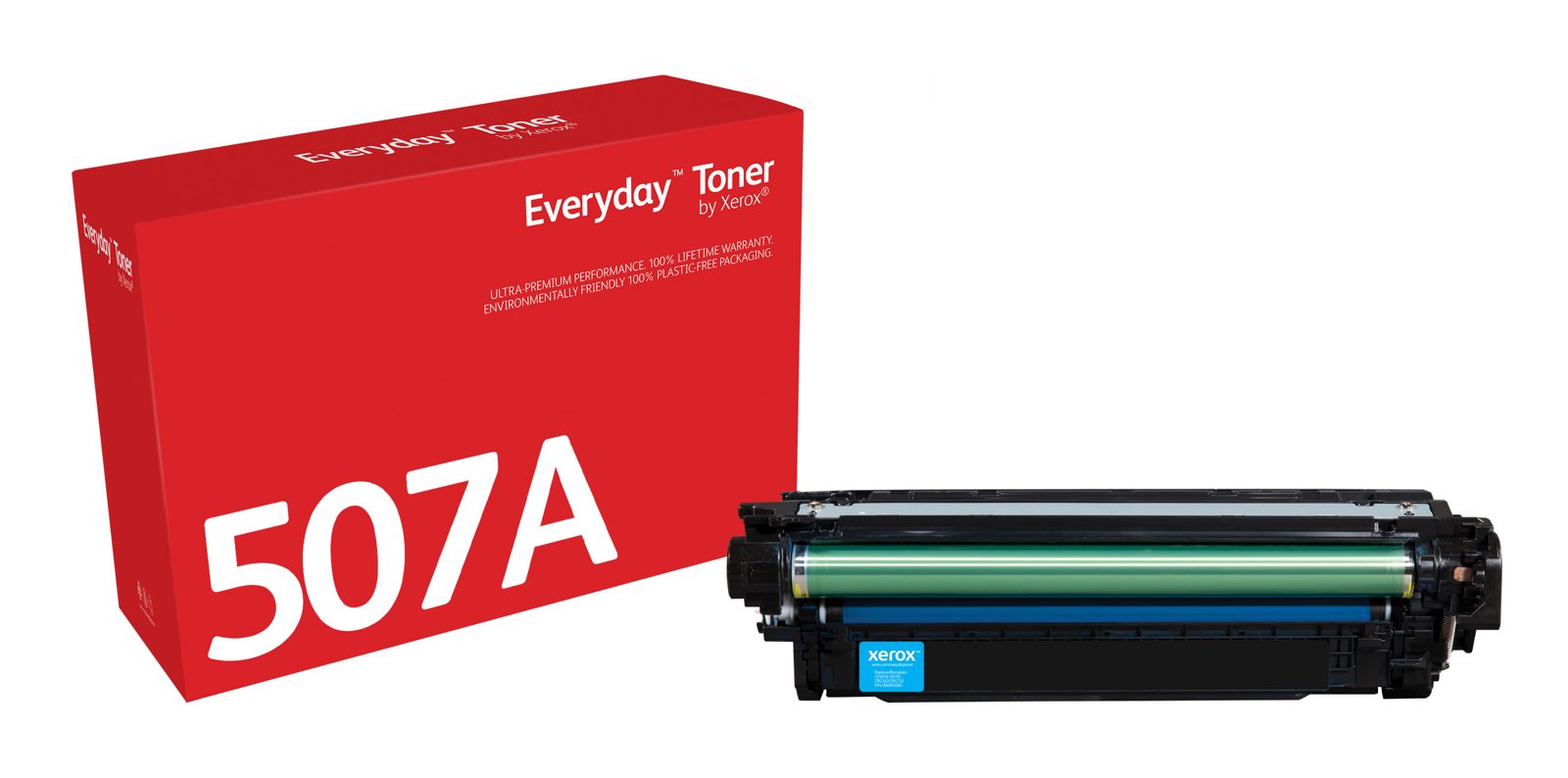 Xerox HP 507A Cyan, 6000 sidor, bild 2