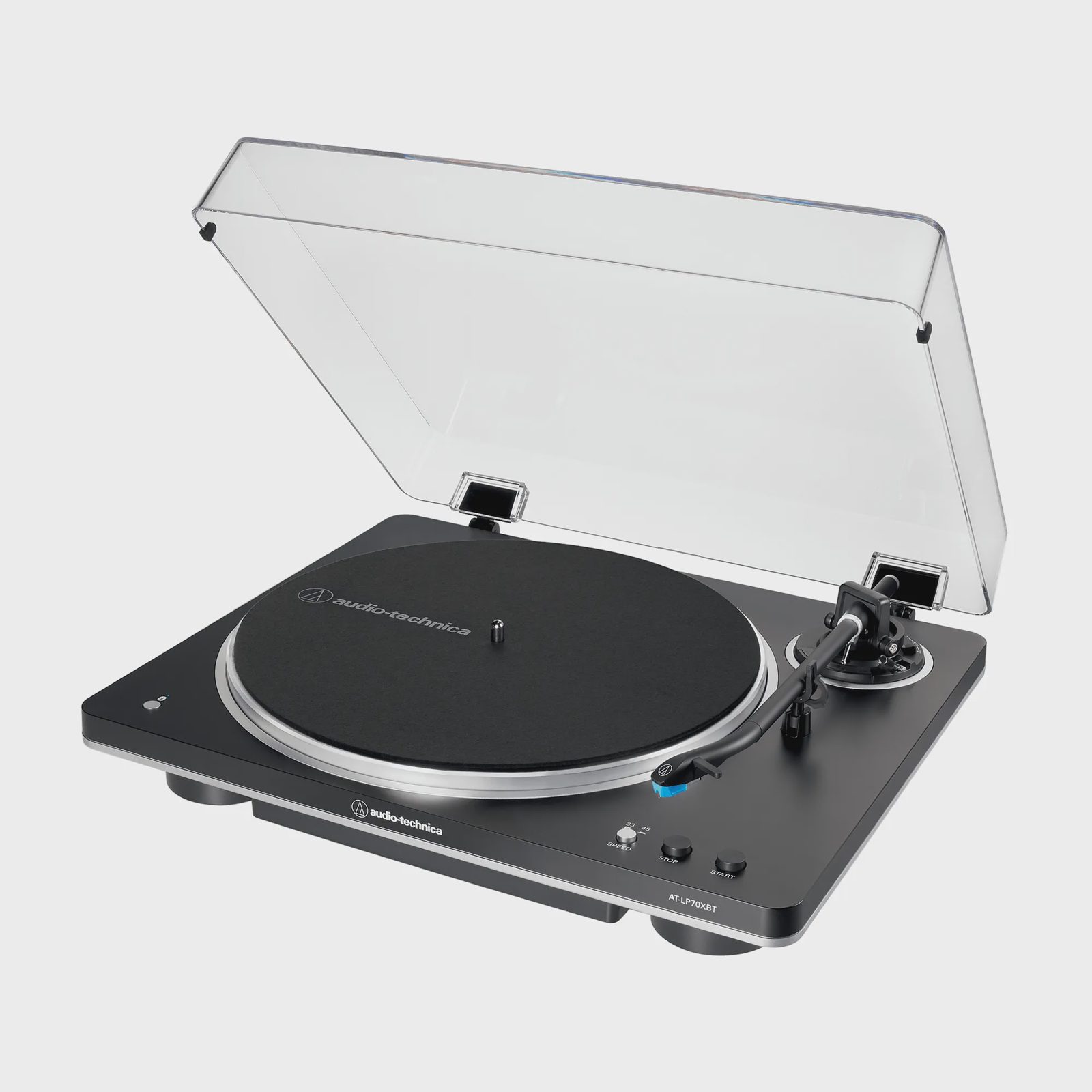 Audio-Technica AT-LP70XBTBS skivspelare, svart