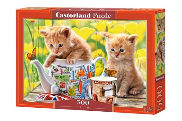 Castorland Tea Time 500 pcs, 500 styck, Flora, 9 År