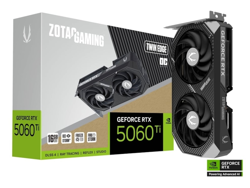 ZOTAC GeForce RTX 5060 Ti Twin Edge OC 16GB, bild 5