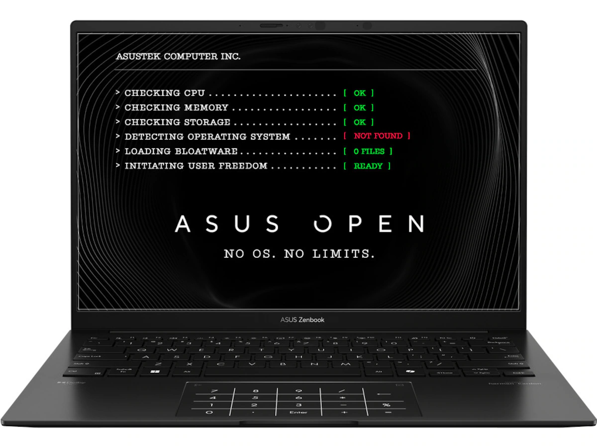 ASUS Zenbook 14 UM3406GA OLED / 14" WUXGA / Radeon Graphics / Ryzen AI 7 445 / 32GB / 1TB / No OS