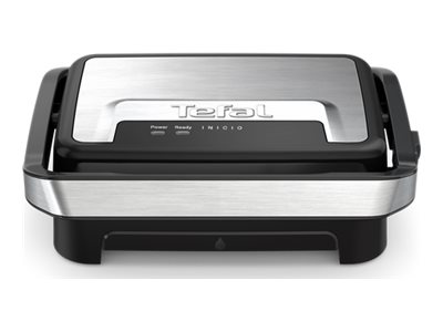 Tefal Inicio Compact GC270D kontaktgrill 1000 W 334 cm2, svart/rostfritt stål