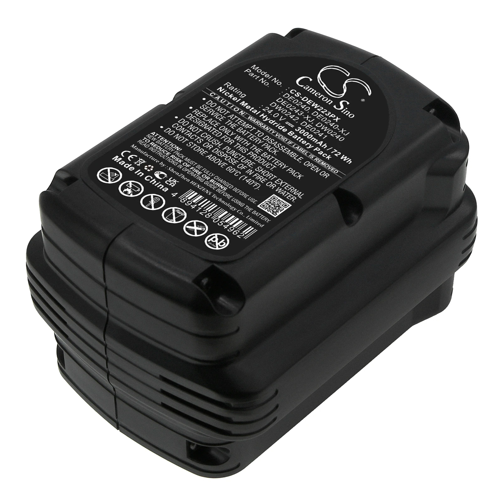 Batteri till Elverktyg för DeWalt DC222KA, DC222KB, DC223KA m.fl.