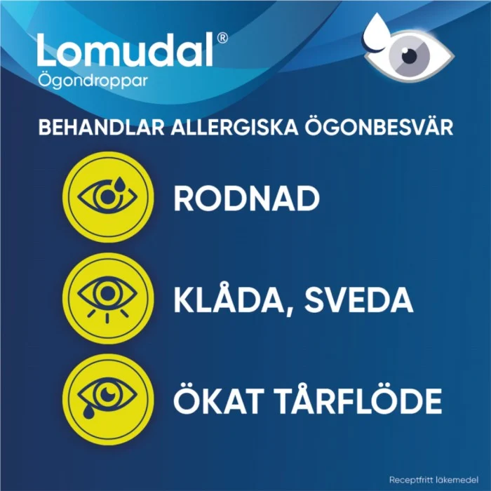 Lomudal, ögondroppar, lösning 20 mg/ml 5 ml, bild 2