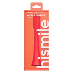 Hismile Toothbrush Head Refill Bright Red