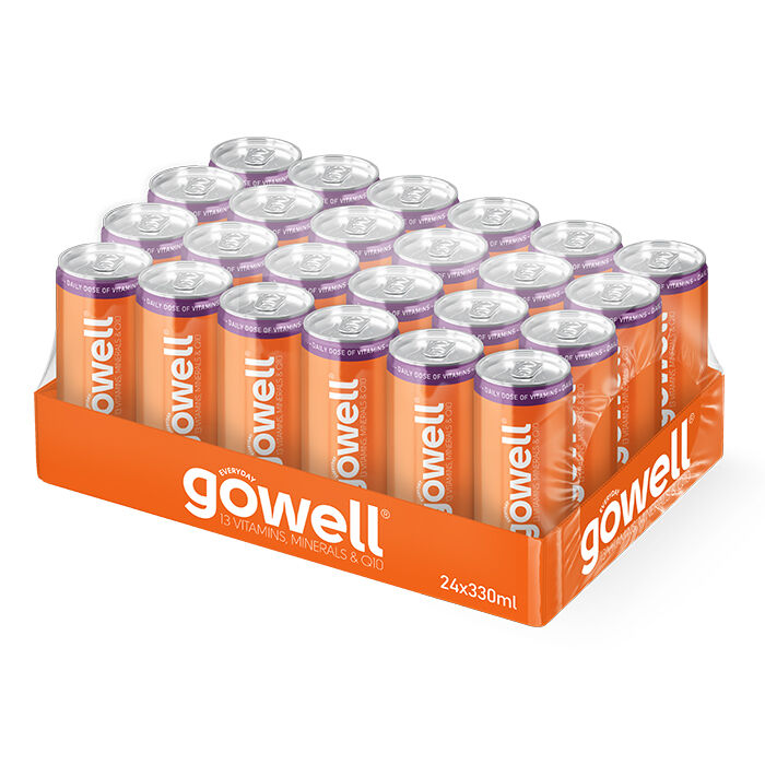 24 x GoWell Funktionsdryck 330 ml Tropical