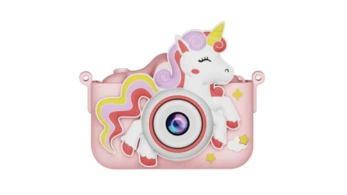 Minilens Digital Camera, pink, bild 3