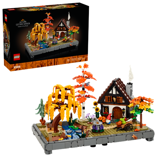 LEGO Icons Höstig Stuga och trådgård 11372