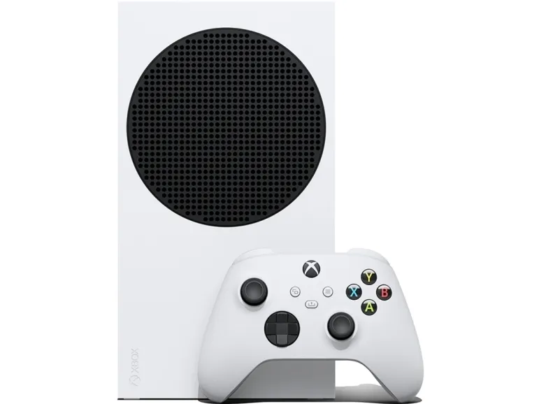 Microsoft® Xbox Series S | Spelkonsol - 1440p@60fps / 1080p@120fps - 512GB SSD NVme - Wi-Fi/LAN - HDMI® 2.1 - Vit | Inklusive 1 x Xbox trådlös handkontroll (Vit)