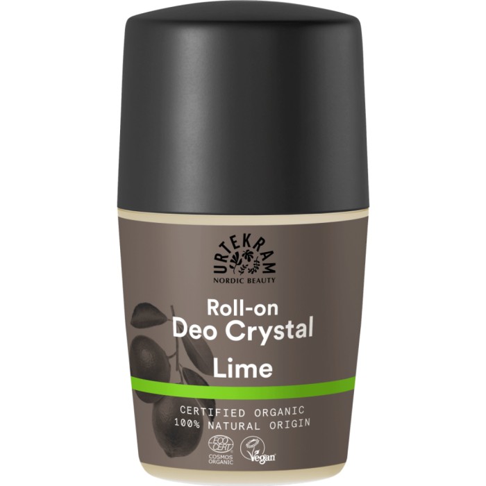 Urtekram Lime Deo Crystal Roll-on 50 ml