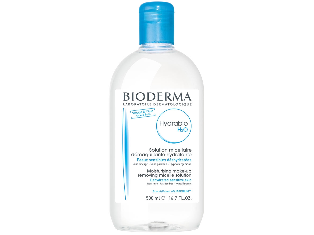 Bioderma Hydrabio H2O 500 ml, bild 4