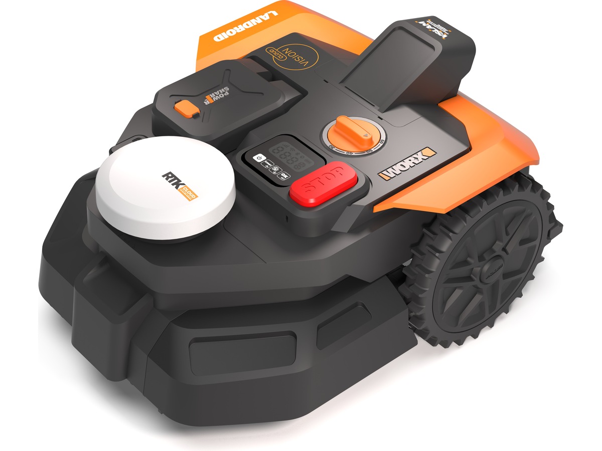 Worx Landroid Vision Cloud WR305E robotgräsklippare 500 m² 18 cm, bild 2