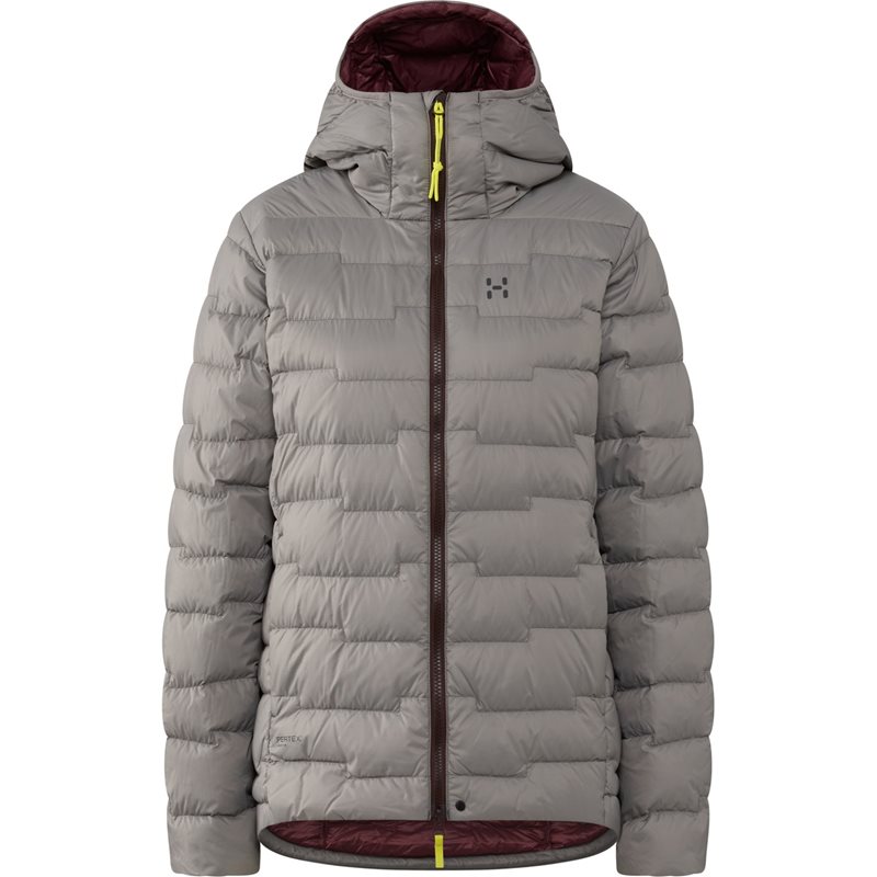 Haglöfs ROC Flash Down Hood Women Stone Brick - S