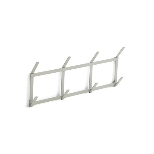 HAY - Tape Klädhängare Liten H22 x L49,5 Cm (Metallicgrå)