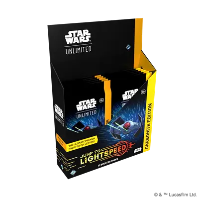 Star Wars: Unlimited - Jump to Lightspeed Carbonite Booster Display (12 boosters)